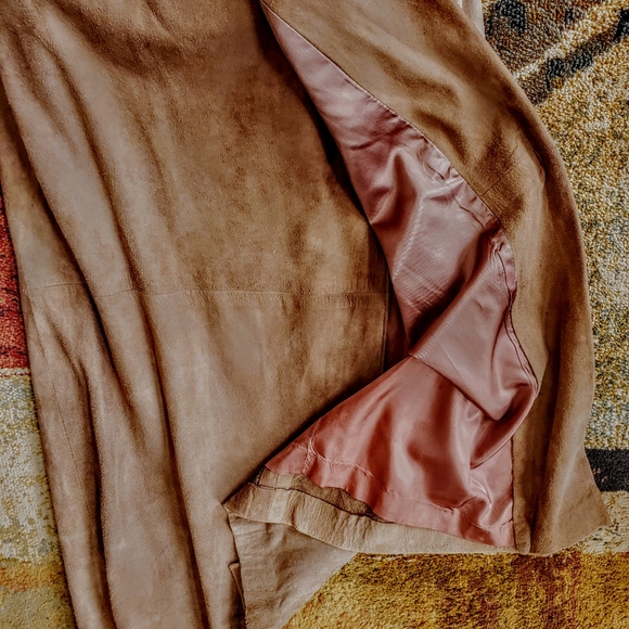 Maglia Fine Leathers suede lined skirt sz 8 - Picture 6 of 8